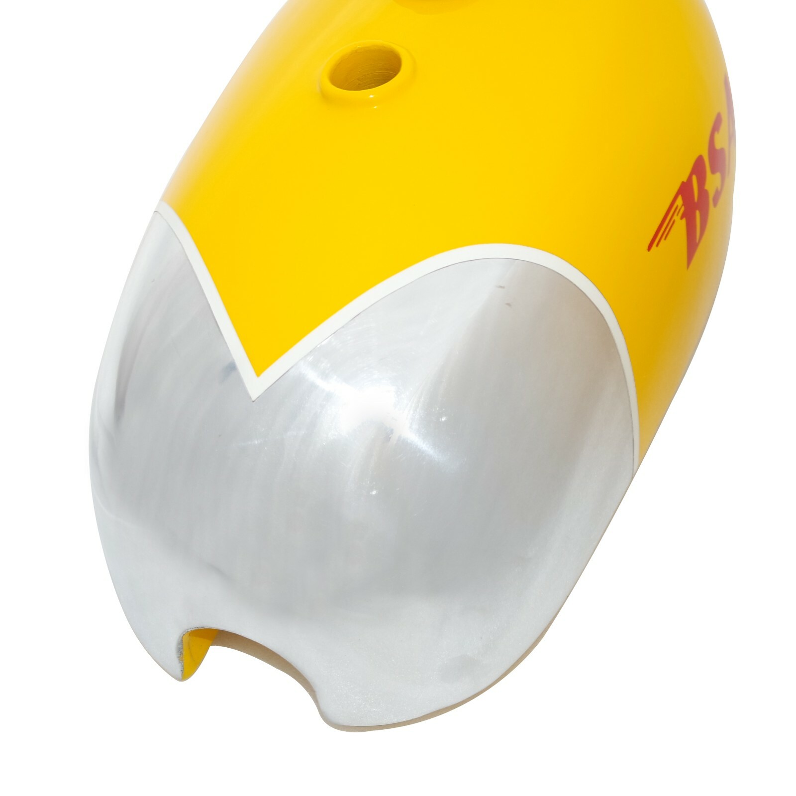 BSA B25 B40 B44 C15 Victor Enduro Trials Scrambler Alloy Yellow Fuel Tank 