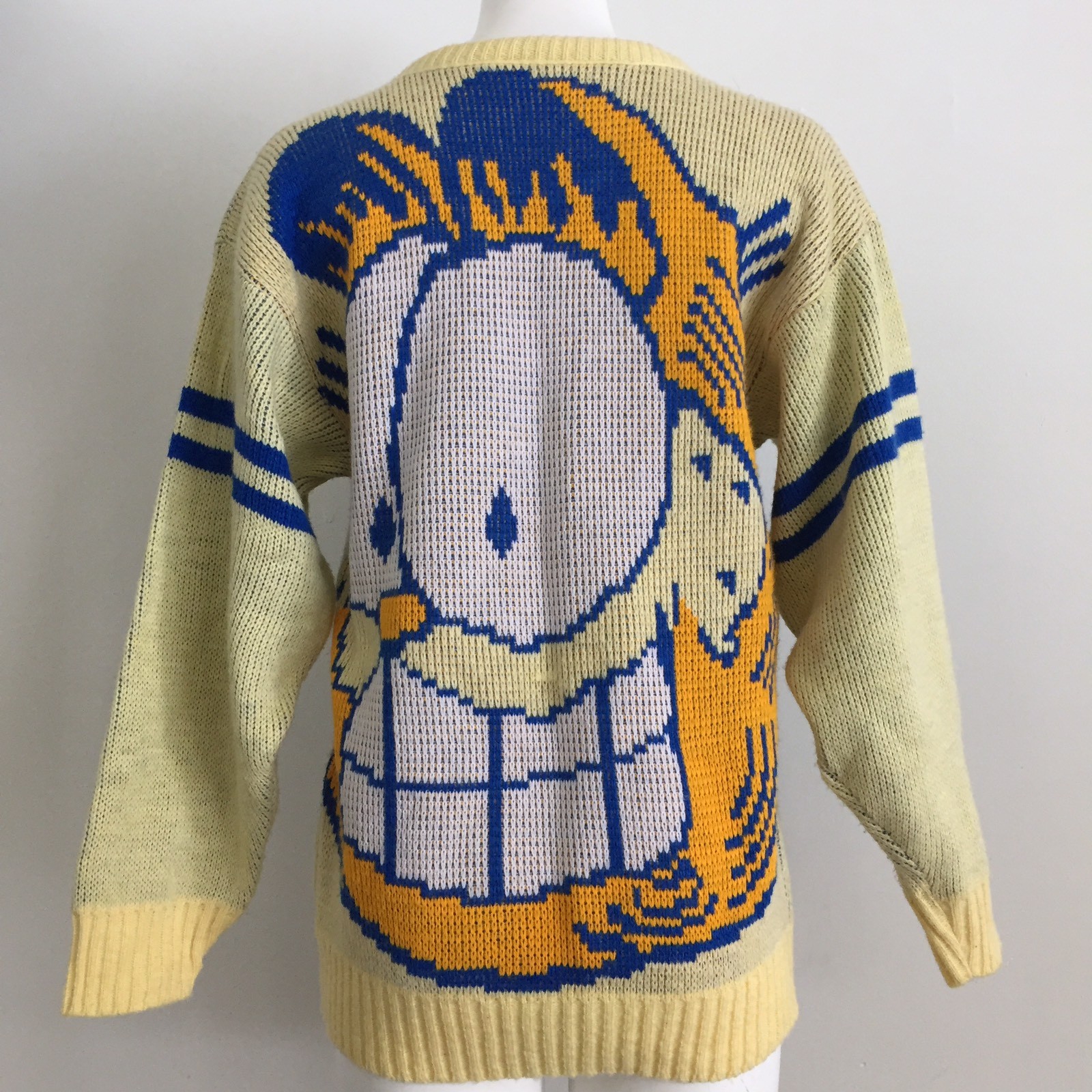 Garfield Sweater Knit Graphic Vintage 70s THE BIG CAT Rare Made In USA Unisex