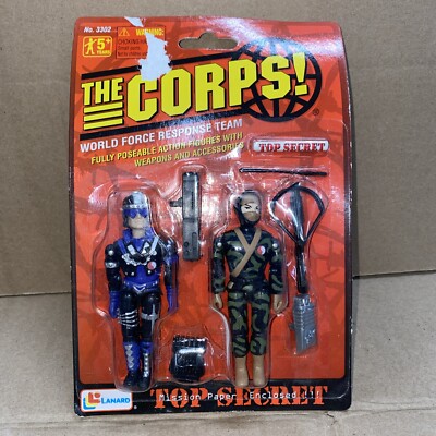 The Corps! World Force Response Team 2 Pack From 1996-rare-free Shipping