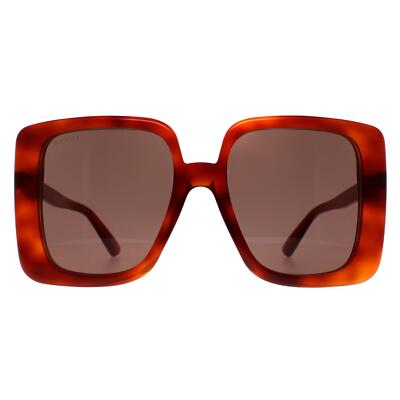 Pre-owned Gucci Sunglasses Gg1314s 002 Havana Brown