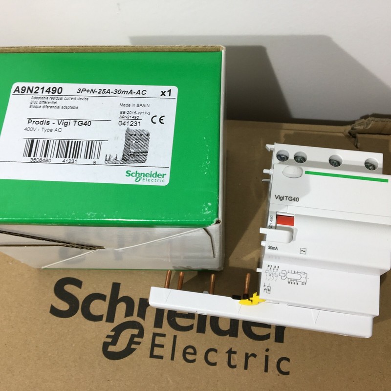 Schneider Prodis Bloc DiffÃ©Rentiel Vigitg40 3p+N 30ma - Type Ac - 25a - A9n21490