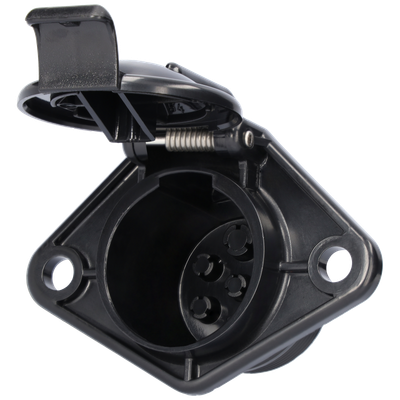 Parkdose Leerdose für 7pol ABS EBS Beleuchtung Stecker ISO1185 & ISO3731 LKW