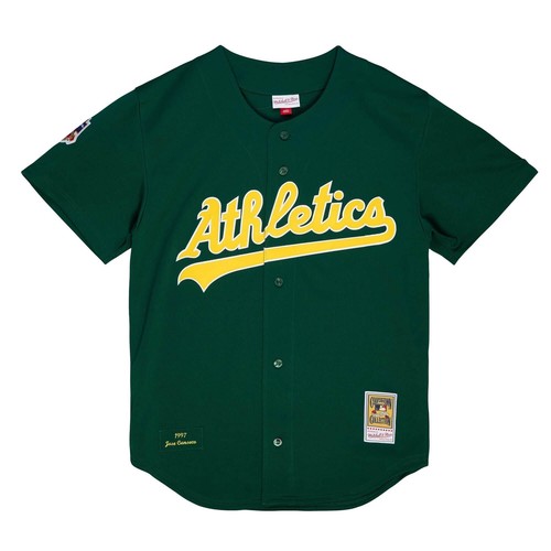 

MITCHELL - NESS MLB DARK JERSEY OAKLAND ATHLETICS 1997 JOSE CANSECO, Oakland green