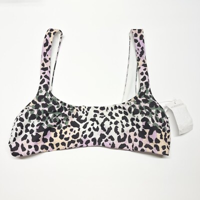Veronica Beard Celeste Top Bikini Lilac Multi Size M