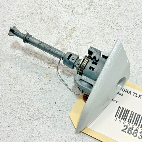 2019-20 Acura TLX A-Spec Front Driver Door Handle Cap & Lock Cylinder OEM NH883P