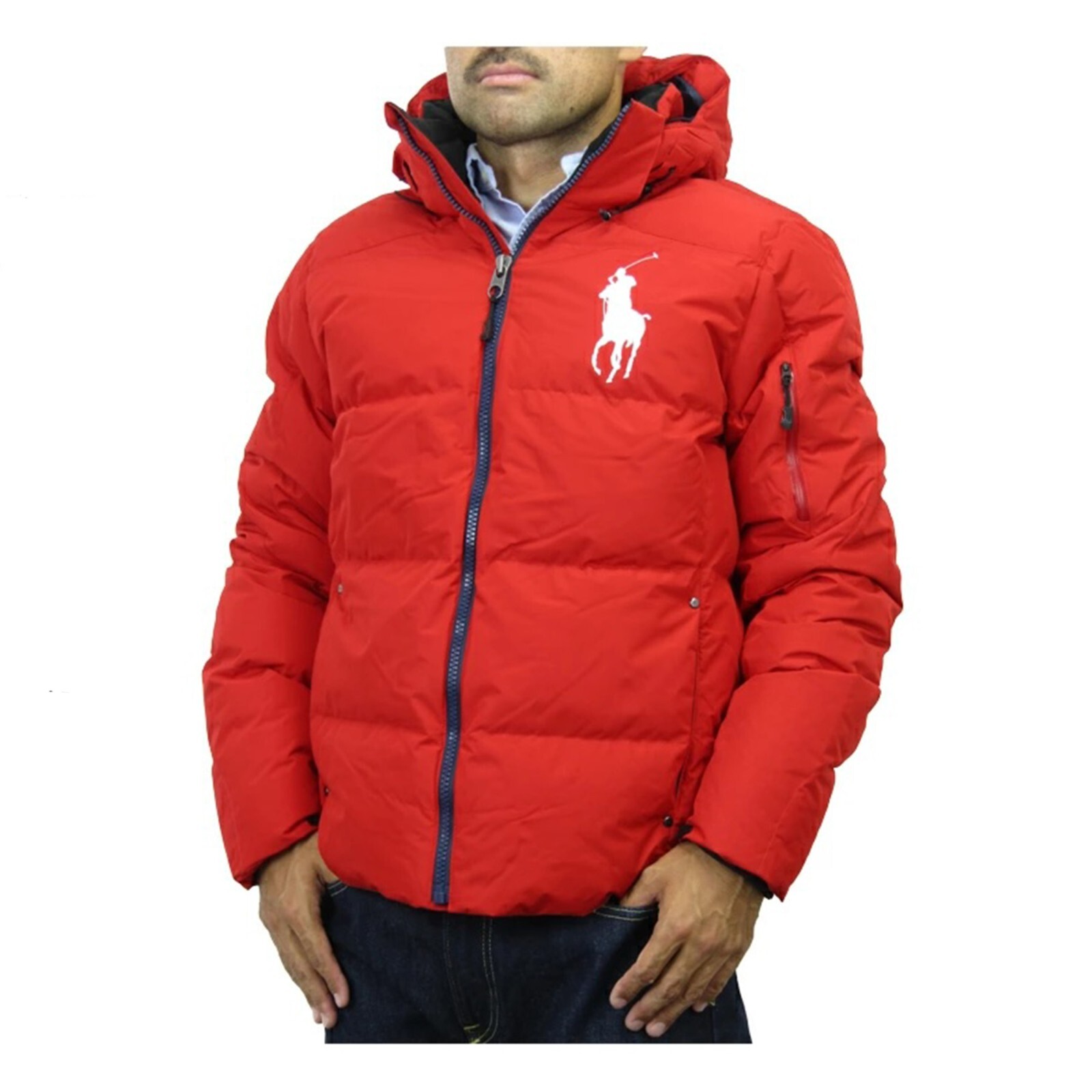 ralph lauren big pony puffer jacket