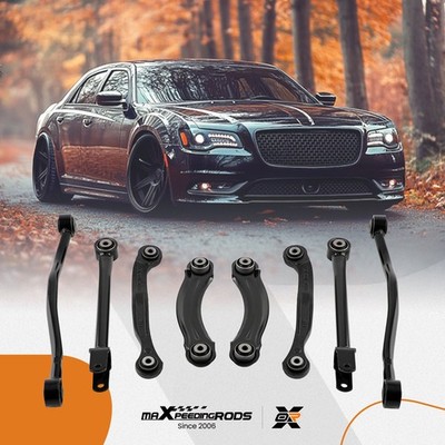 8x Rear Suspension Control Arms Strut Rod Lateral Arm Kit For CHRYSLER 300 05-14