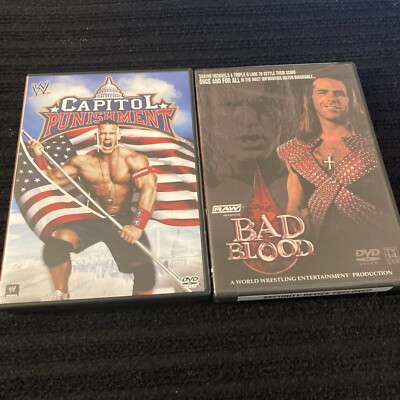 WWE: Capitol Punishment 2011 + Bad Blood 2004 (DVD Wrestling Lot)