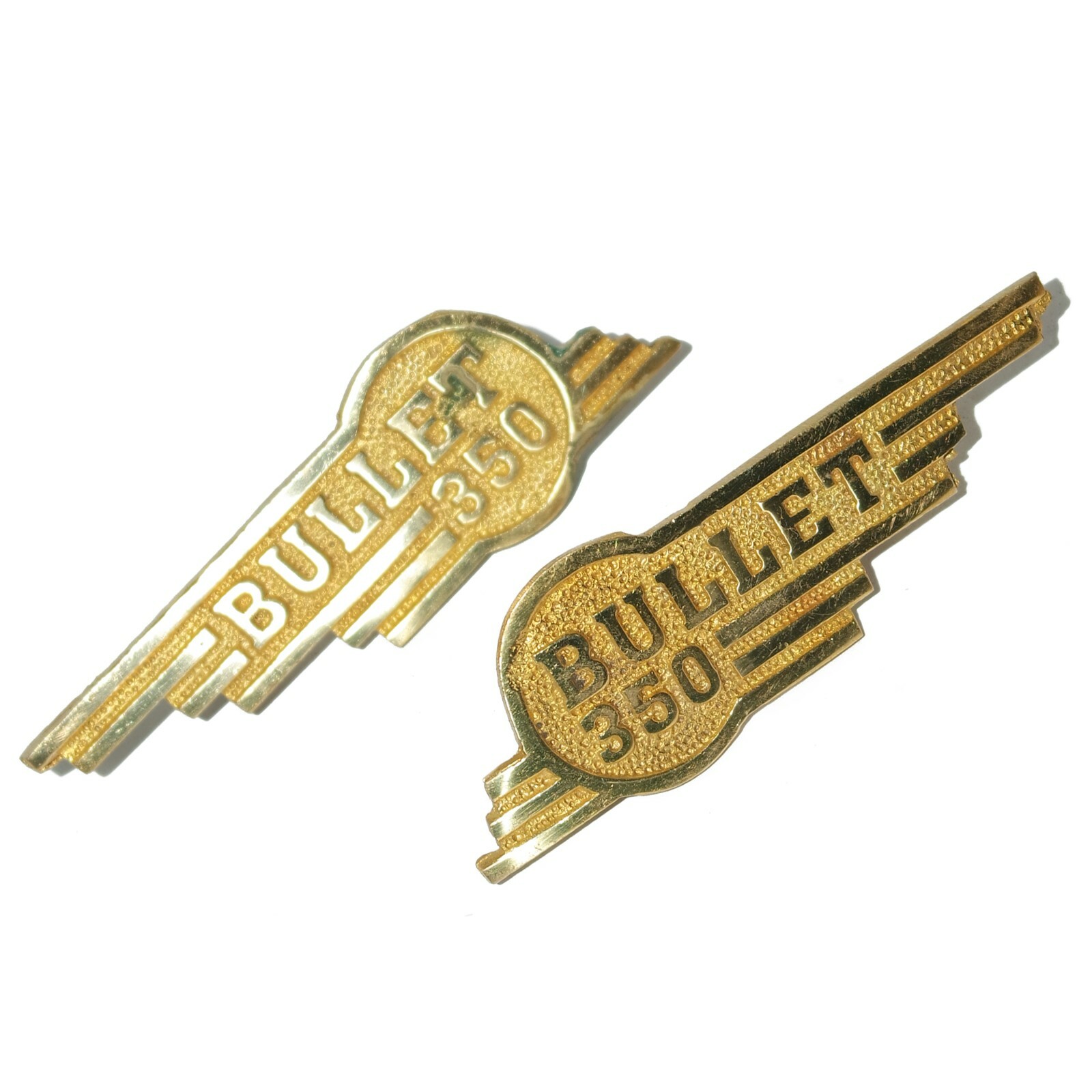 Fits Royal Enfield  350cc Bullet 350 Tool Box Badge Emblem Brass 