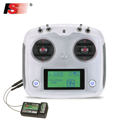 Flysky FS-i6s 2.4G 10CH RC Transmitter+FS-iA6B 6CH Receiver for RC Airplane Q1L7