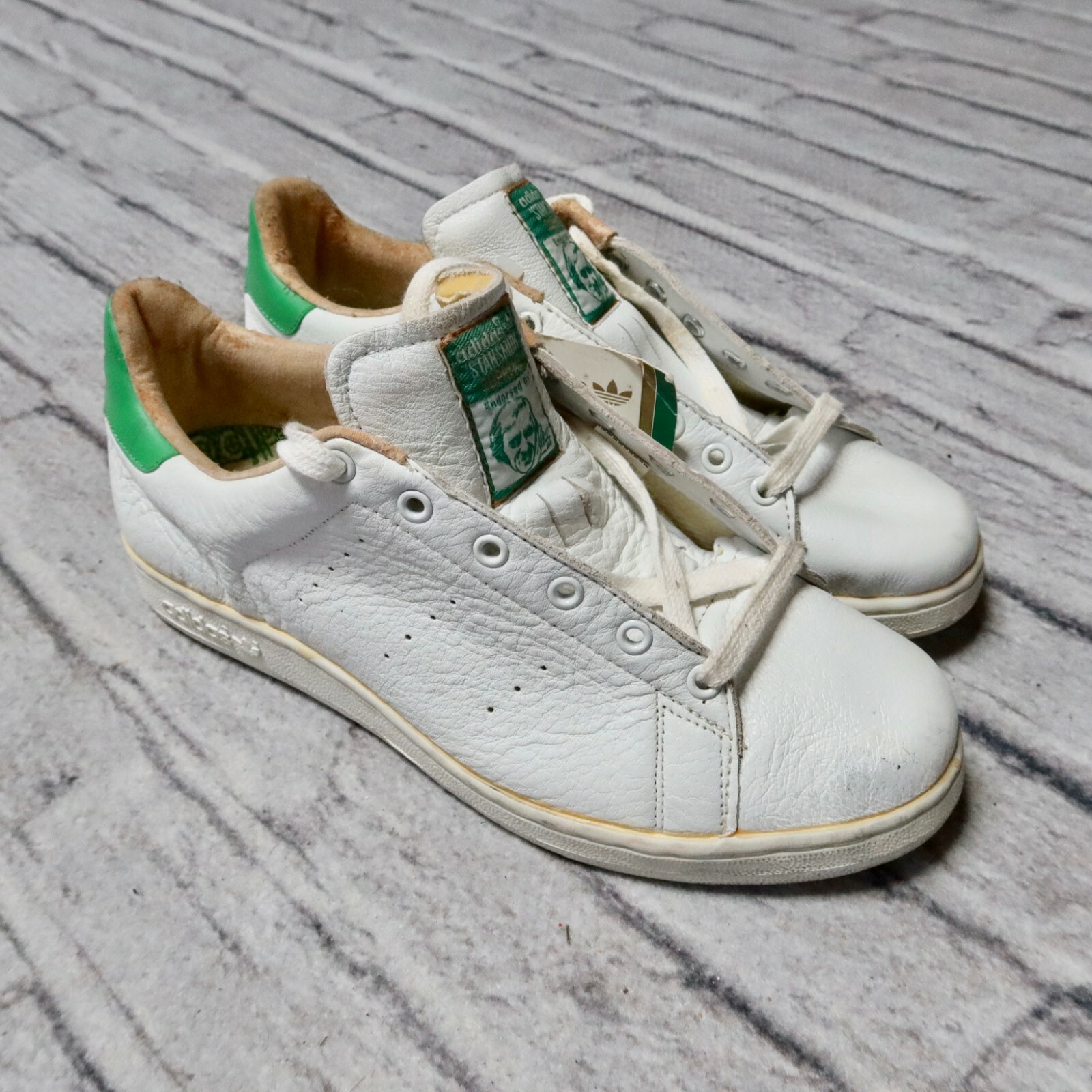 Vintage Rare 1988 Adidas Stan Smith Supreme Shoes Size 9.5 Vintage Rare 1988 Adidas Stan Smith Supreme Shoes Size 9.5