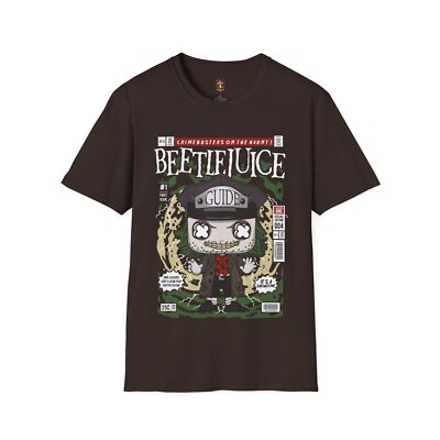 Funny T-Shirt Retro Funko Pop Style Movie Lovers Gift Unisex Softstyle T-Shirt