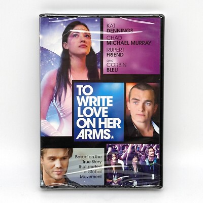 To Write Love on Her Arms DVD 2015 Kat Dennings Chad Michael Murray - NEW Sealed