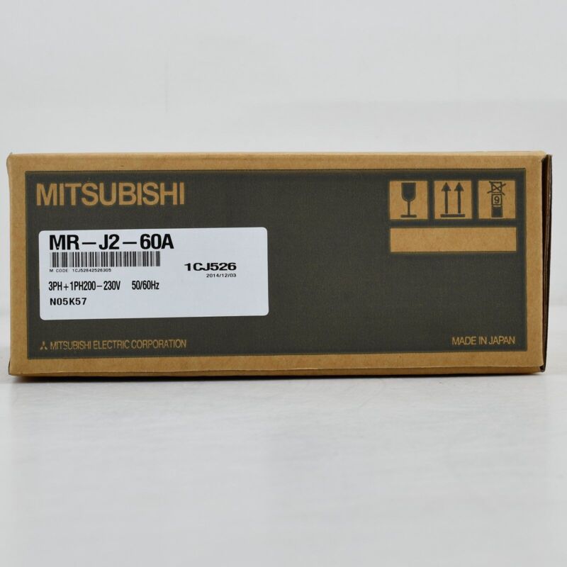 Mr-j2-60a Mitsubishi Servo Drive Expedited Shipping Mrj260a New In Box 1pc