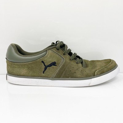 

Puma Mens Funist Slider Vulc 365728 03 Зеленая повседневная обувь Кроссовки Размер 9, Зеленый, Funist Slider Vulc
