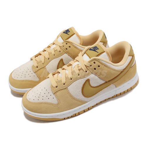 

Женская повседневная обувь Nike Wmns Dunk Low Celestial Gold Sueded Yellow DV7411-200, Золотой, Wmns Dunk Low