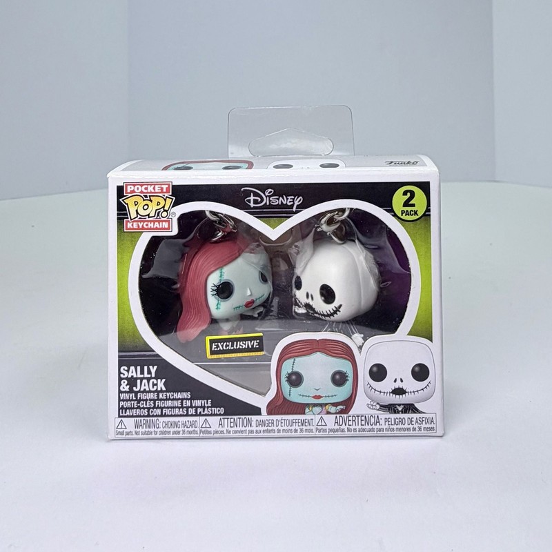 Funko Pocket POP! Keychain The Nightmare Before Christmas Sally & Jack Exclusive