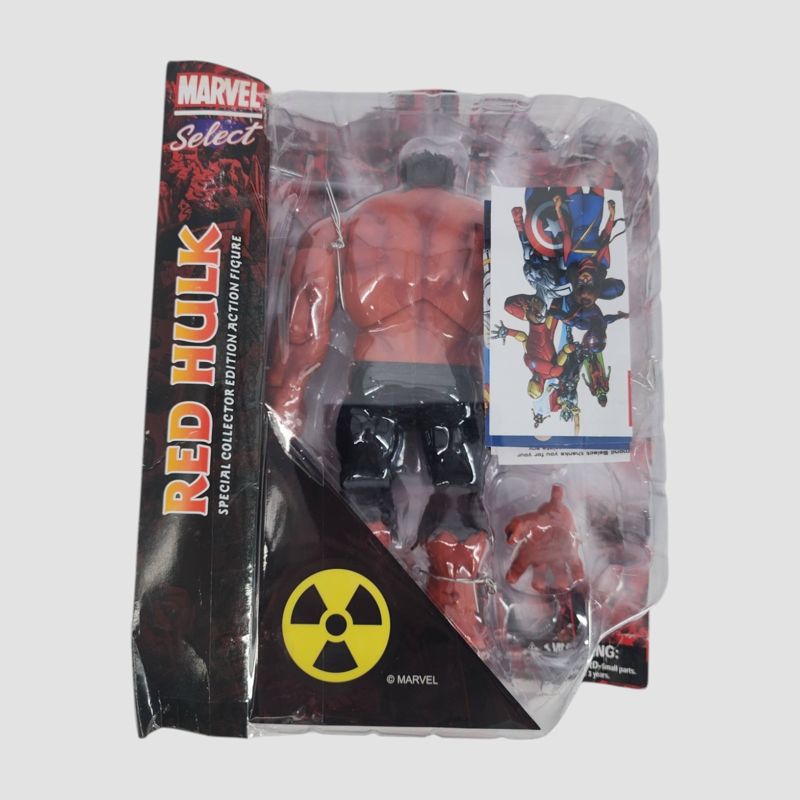 Diamond Select Toys Marvel Select Red Hulk Action Figure 9"