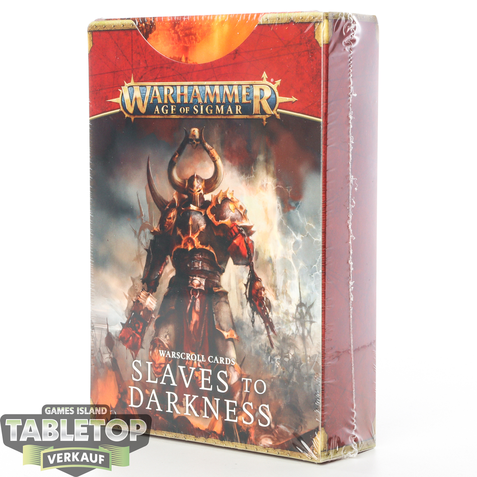 Slaves to Darkness - Warscroll Karten & Token 3. Edition - deutsch