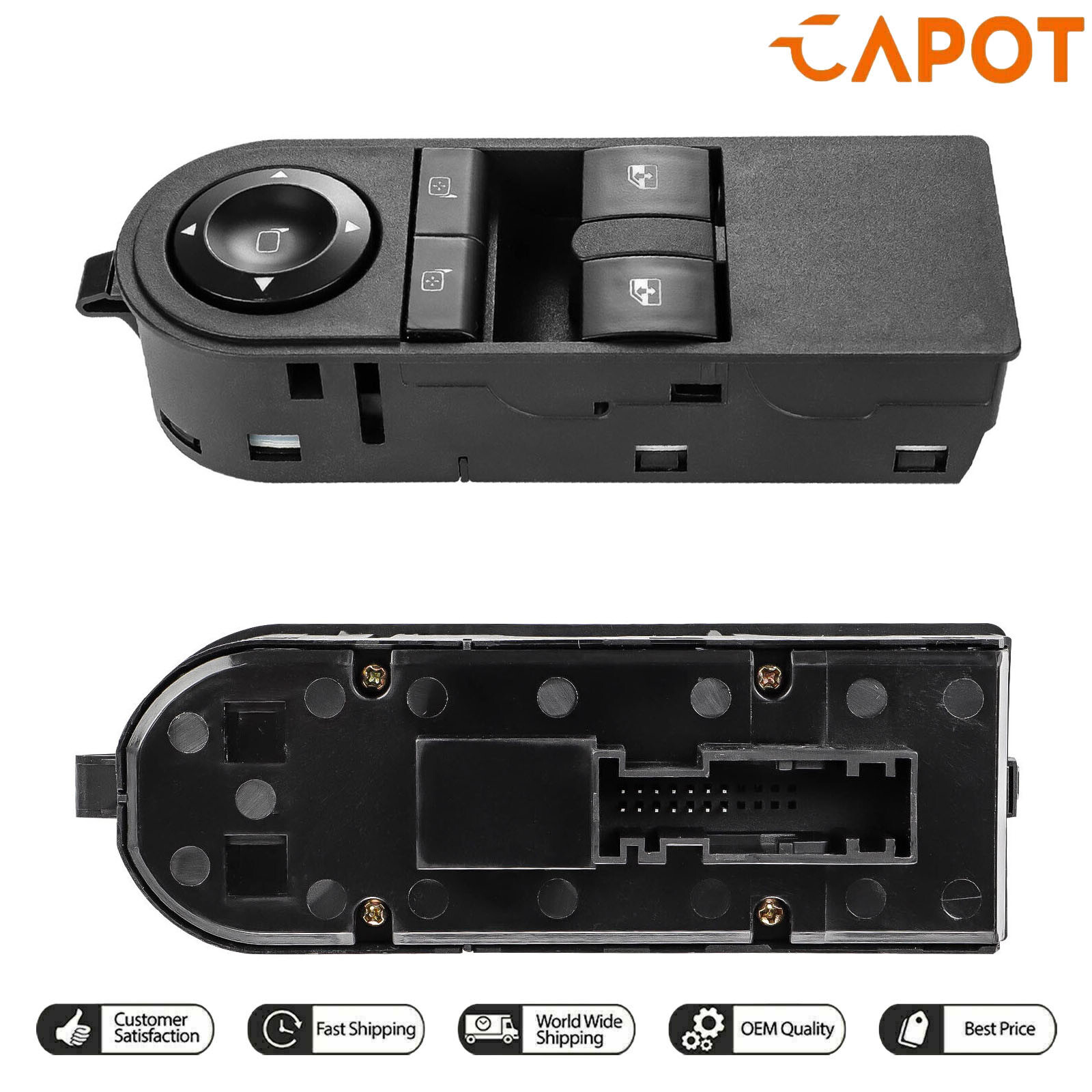13228706 , 03459216 , 13228879 , 13228699 Window&Wing Mirror Control Switch