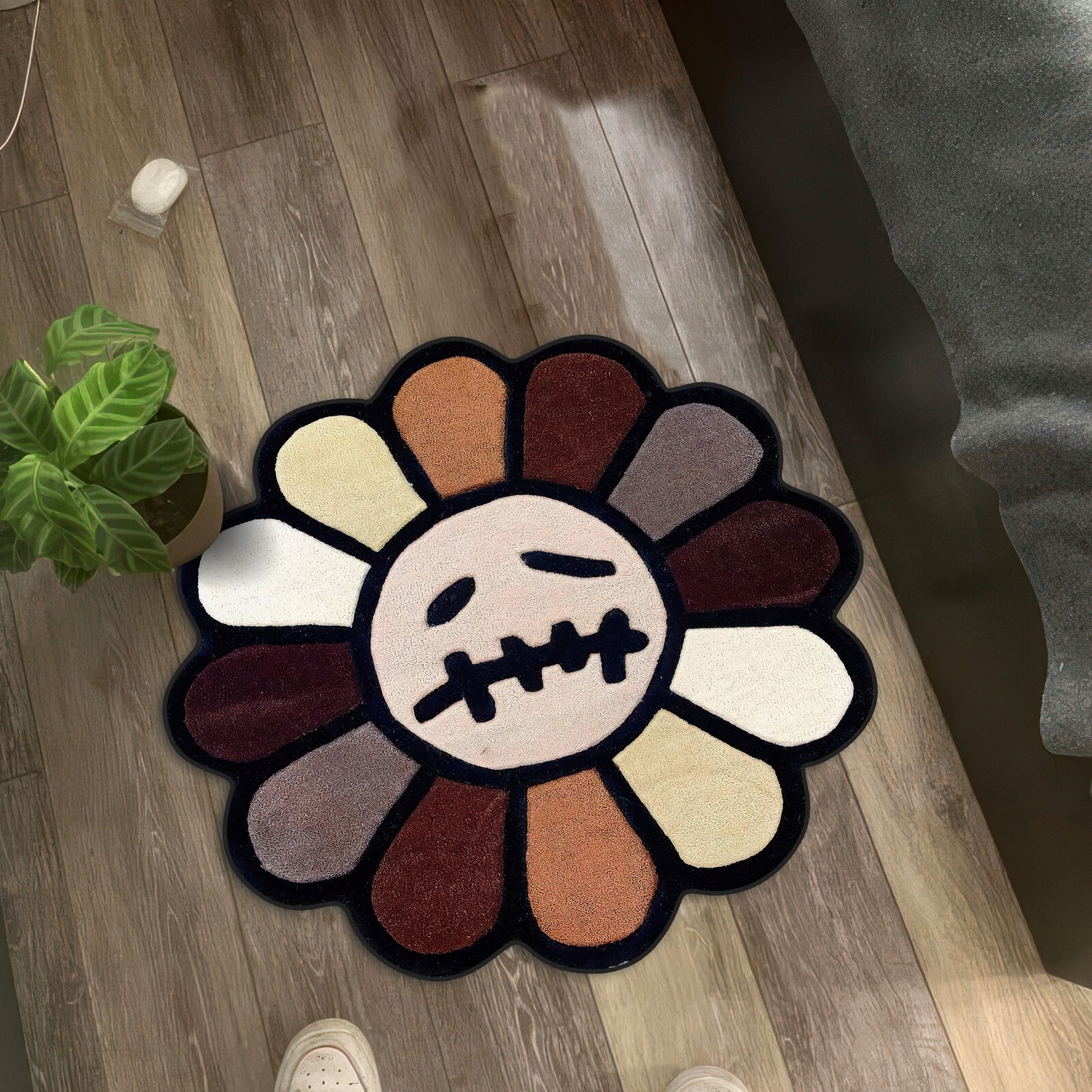 Travis Scott X Murakami Cactus Jack Inspired Flower Rug | eBay Travis Scott X Murakami Cactus Jack Inspired Flower Rug | eBay
