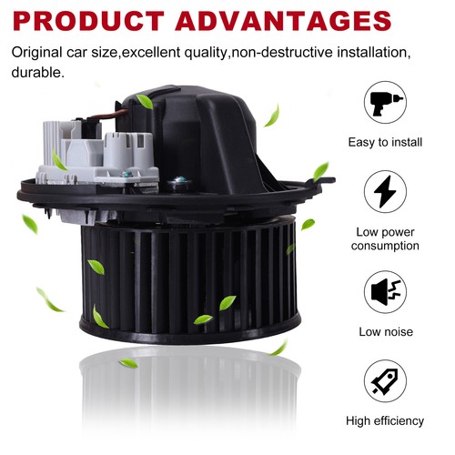 TOPAZ A/C Blower Motor w/ Regulator for BMW E81 E87 E90 E84 X1 F25 X3 E89 Z4