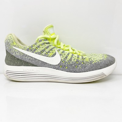 

Nike Girls Lunarepic Low Flyknit 2 869990-700 Зеленые кроссовки для бега 5,5 лет, Зеленый, Lunarepic Low Flyknit 2