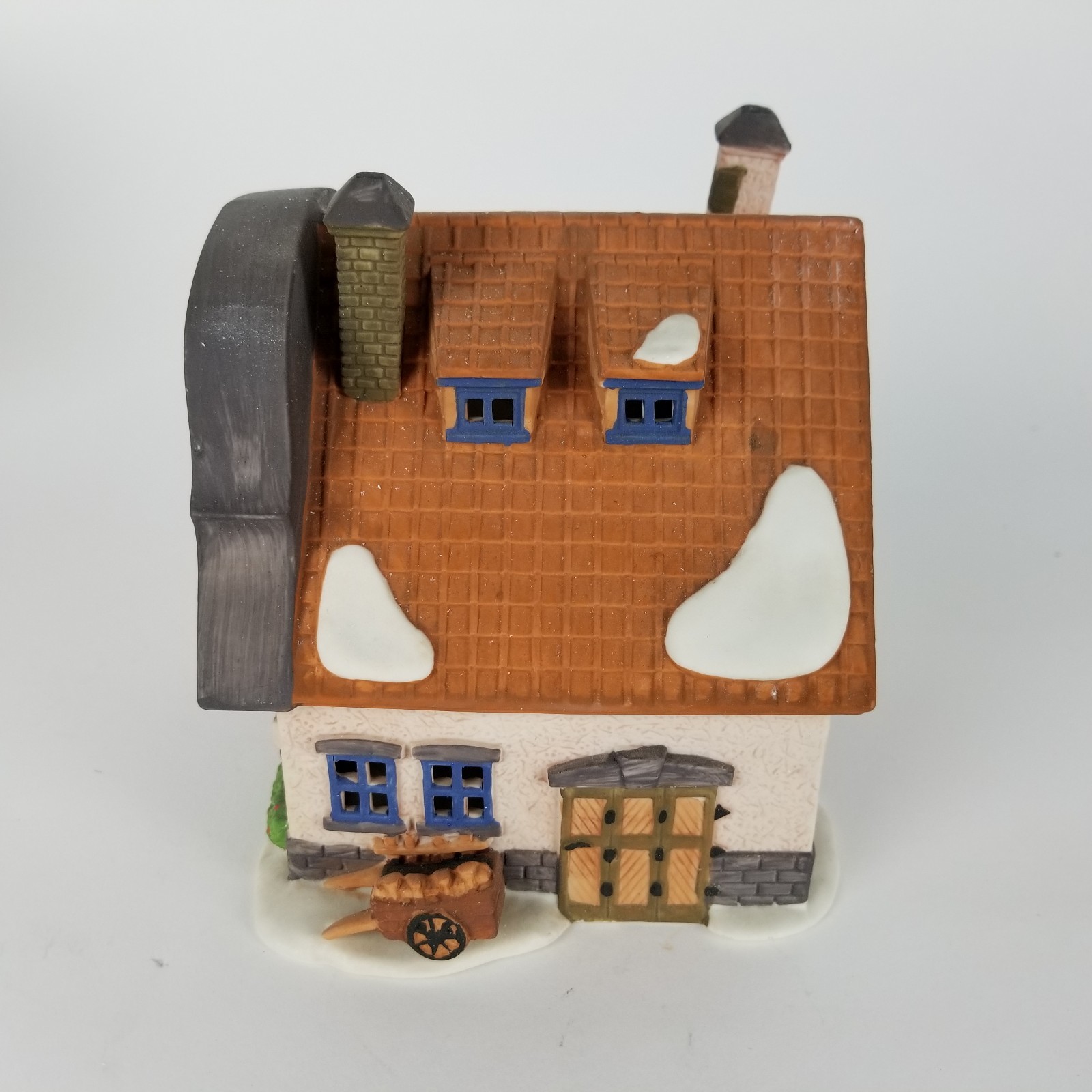 DEPARTMENT 56 ALPINE VILLAGE 56189 METTERNICHE WURST SAUSAGE MARKET 1992