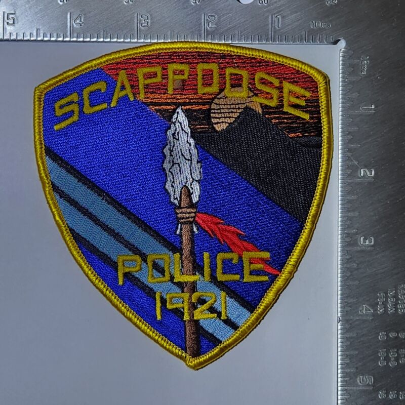 SCAPPOOSE OREGON POLICE SHOULDER PATCH