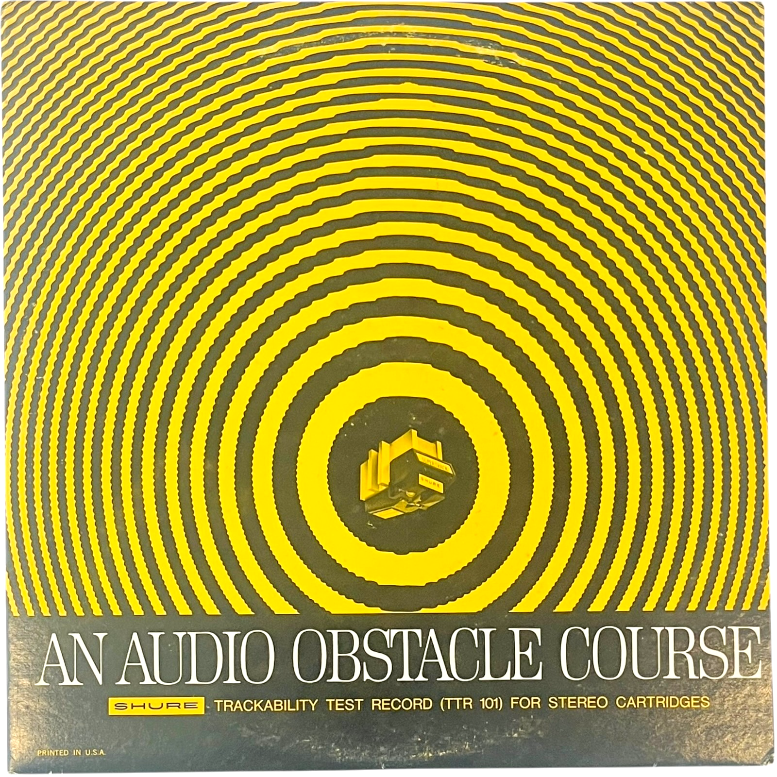 SHURE An Audio Obstacle Course -LP Trackability Test Record