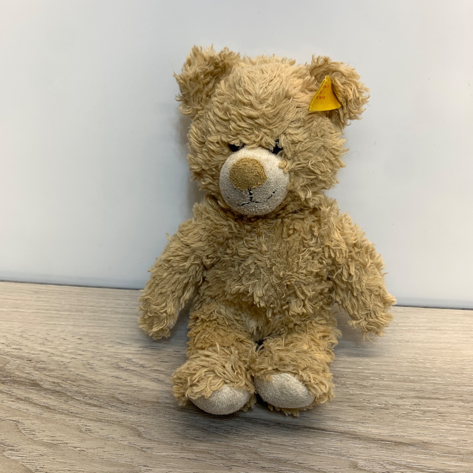 Steiff 8” Teddy Bear Luise Soft Plush Beige Machine Washable