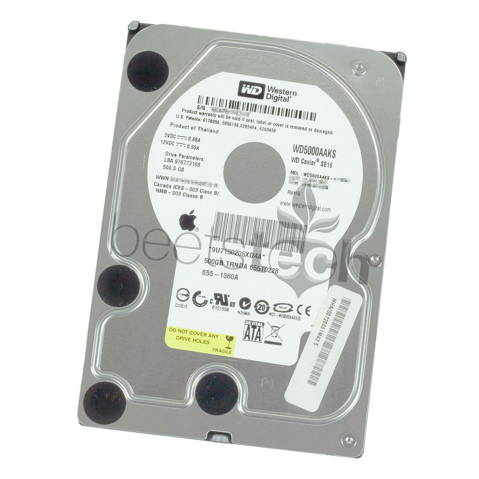 【動作確認】Apple iMac 5.1【傷アリ】 APPLE 500GB 3.5