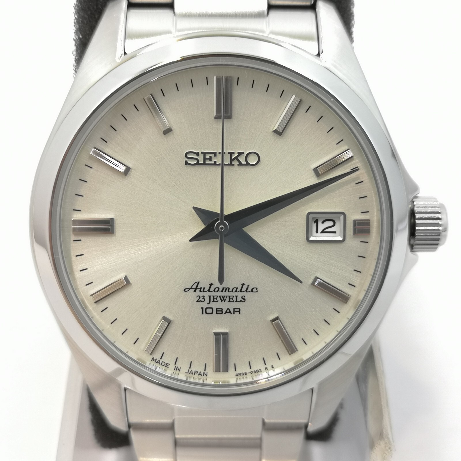 SEIKO SZSB011 White Shop Model Mechanical Wrist Men's Watch SEIKO SZSB011 White Shop Model Mechanical Wrist Men's Watch