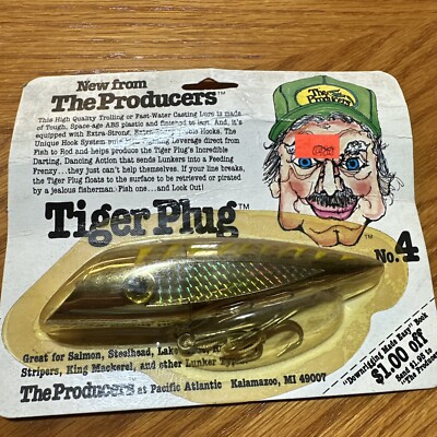 The Producers No. 4 Tiger Plug #170 Fishing Lure