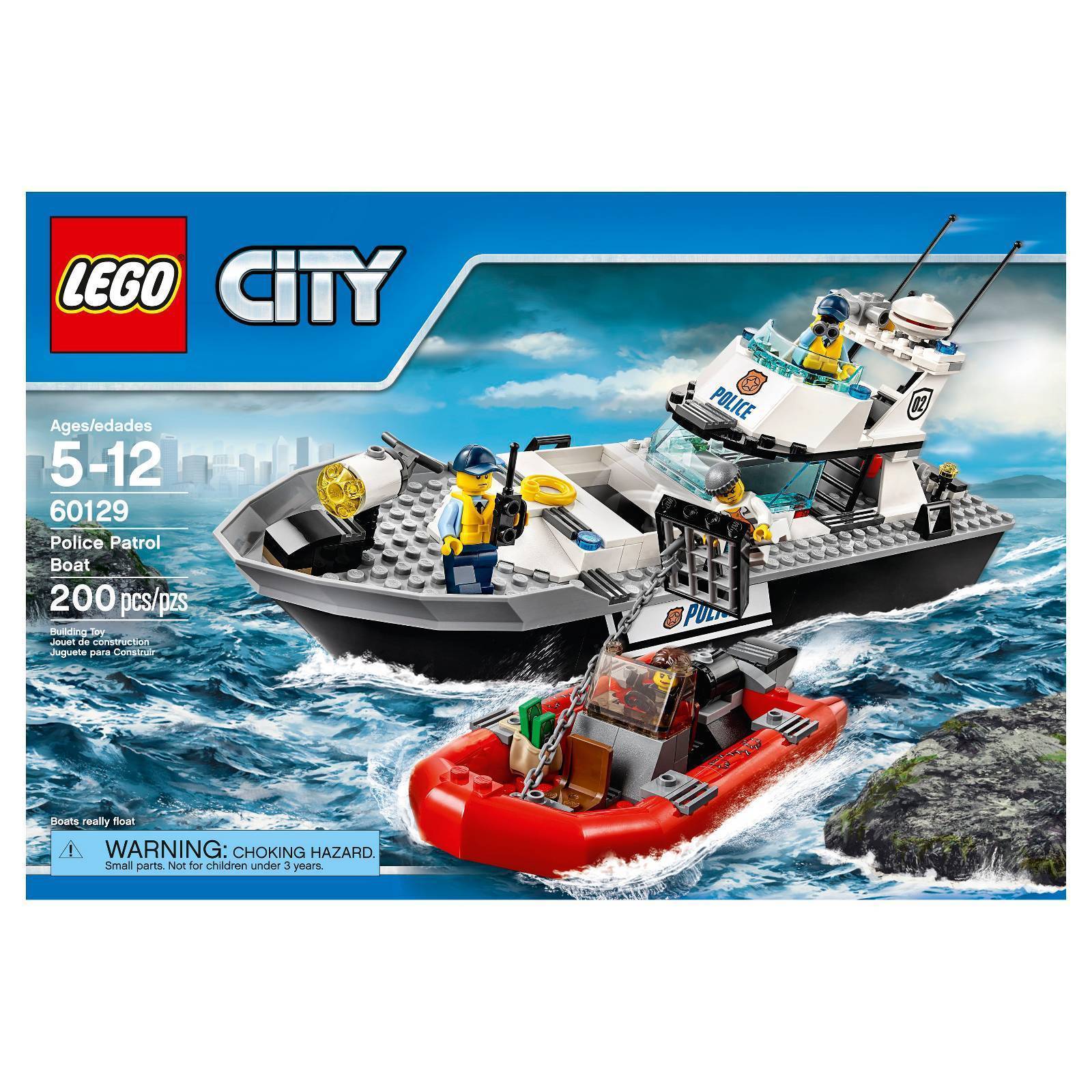 lego city police ship