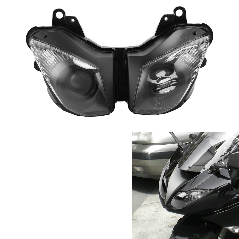 Headlight Lamp Assembly Fit For Kawasaki Ninja ZX6R 2009