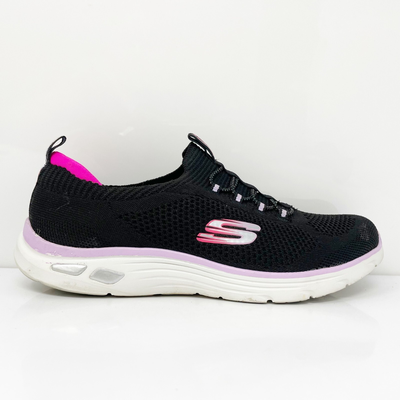 

Skechers Womens Empire D Lux Paradise Sky 149274 Черная повседневная обувь Кроссовки 8.5, Черный, Empire D Lux Paradise Sky