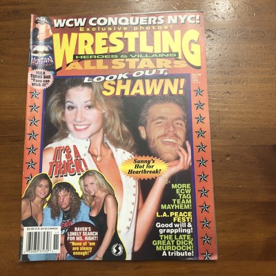 Wrestling All Stars Heroes & Villains Magazine #88 (November 1996) Sunny