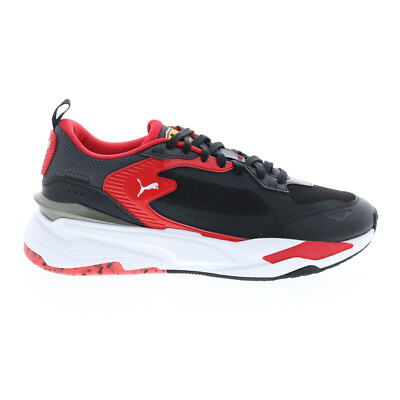 

Мужские черные синтетические кроссовки для автоспорта Puma Ferrari RS-Fast 30716101 8, Черный, Puma Ferrari RS-Fast