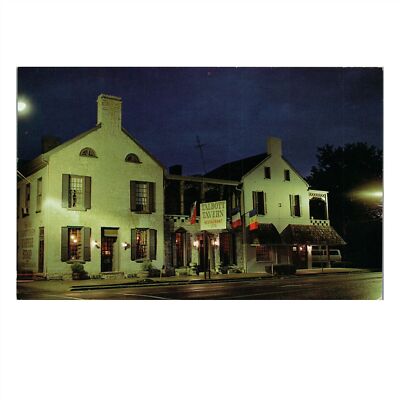 Vintage c1960s Chrome Postcard: Talbott Tavern Restaurant 1779 Bardstown KY