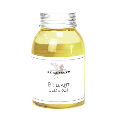 Bense & Eicke Brillant Lederöl hochwertige Lederpflege für Glattleder 250ml