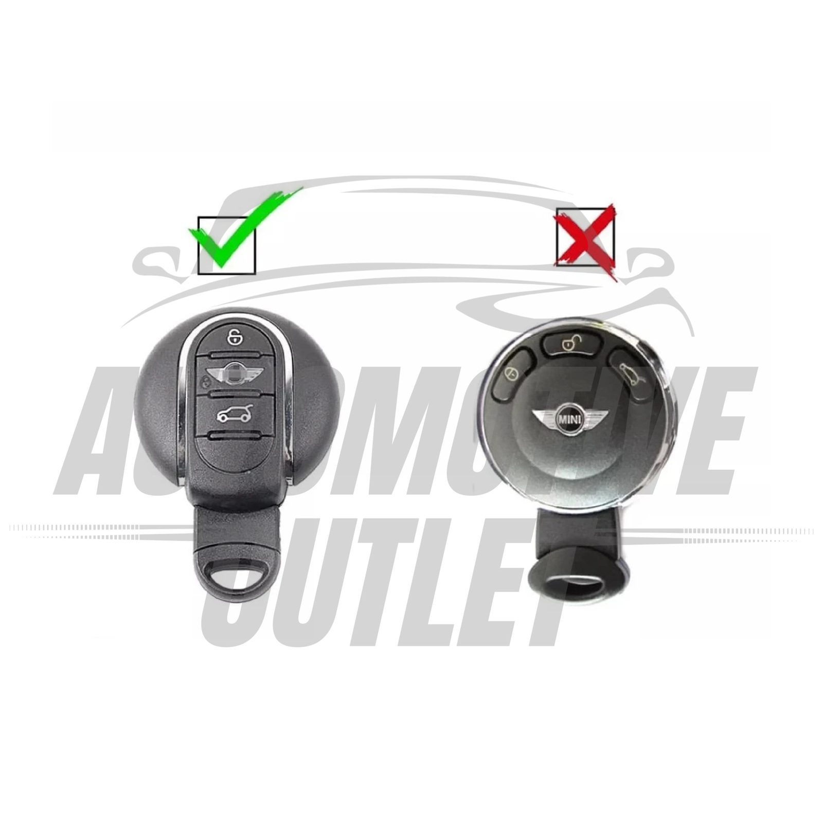 REMOTE KEY COVER FOB CASE LEATHER FOR BMW MINI CLUBMAN COOPER ONE S COUNTRYMAN 7