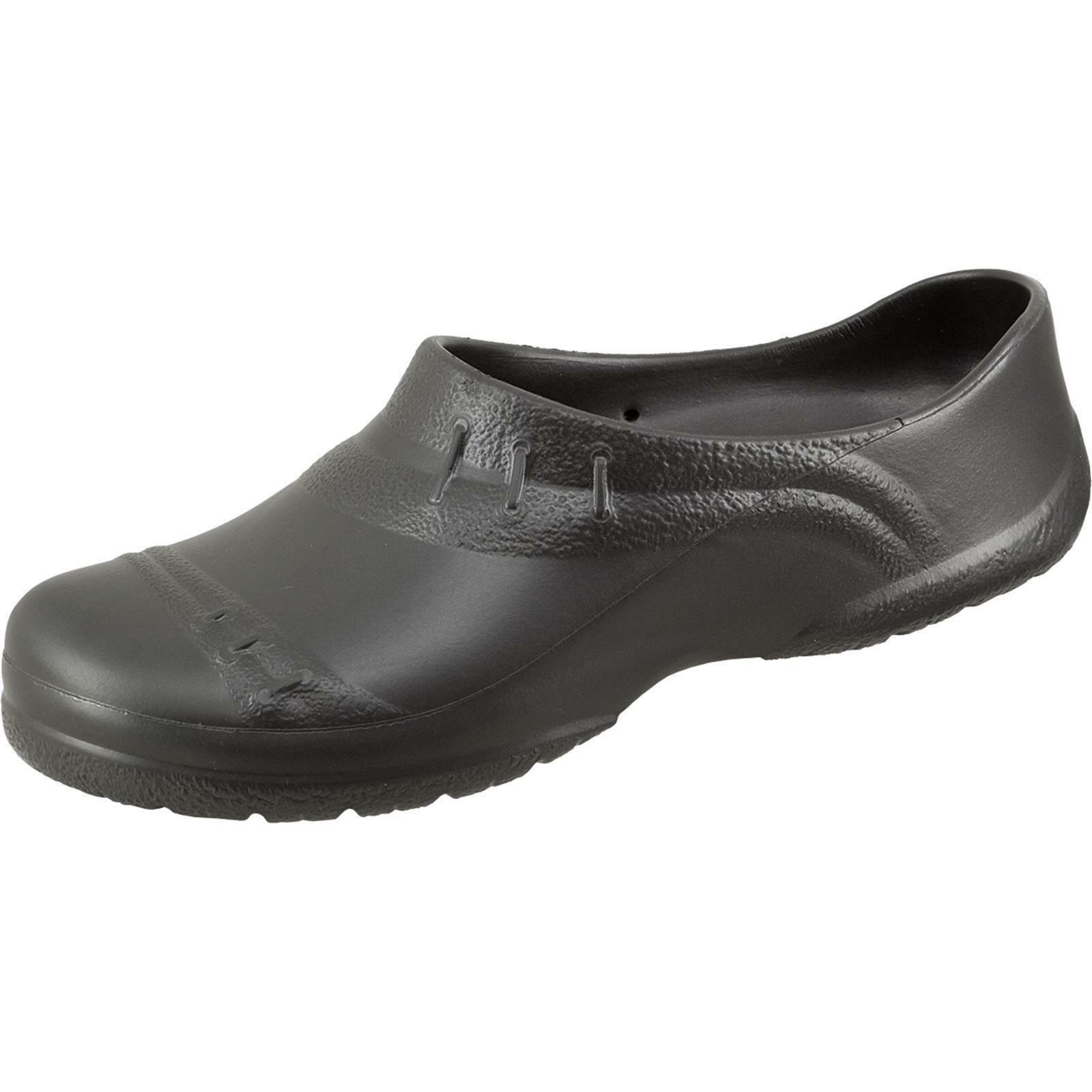 Alsa EVA-Clog Hausschuhe Gartenschuhe Beetschuhe superleicht schwarz
