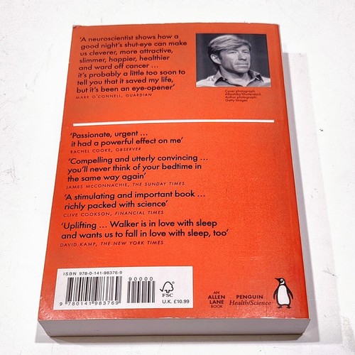 Why We Sleep: The New Science of Sleep and Dreams by Matthew Walker Penguin 2018