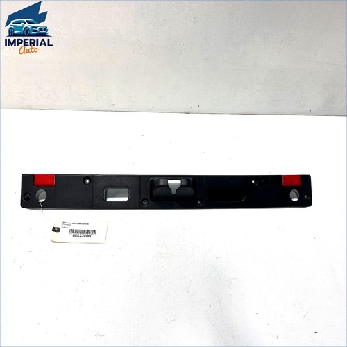 07-13 Mercedes S550 W221 Trunk Lid Lock Latch Trim Cover Handle & Lamp OEM