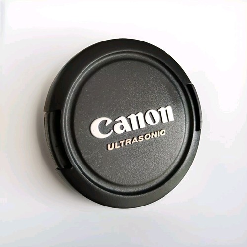 Genuine Canon Ultrasonic E-58 58mm Edge Pinch Front Lens Cap