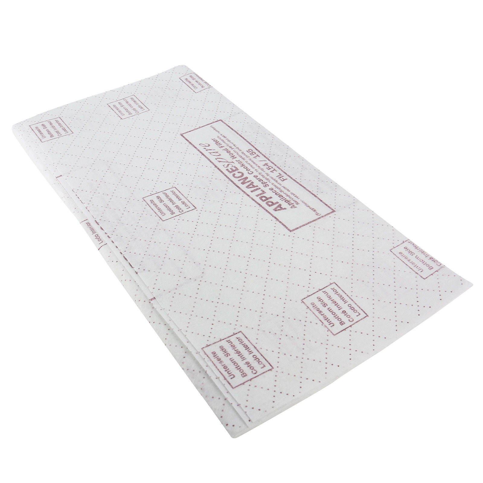 4 x Universal Cooker Hood Extractor Fan Red Saturation Line Grease