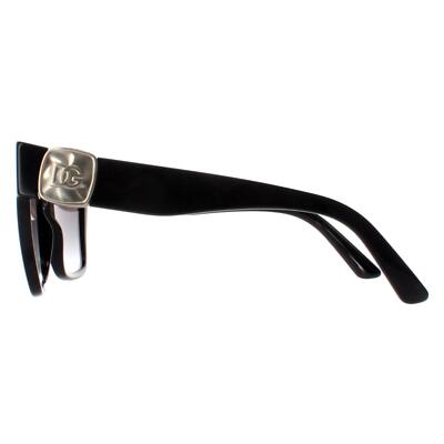 Pre-owned Dolce & Gabbana Sunglasses Dg4470 501/8g Black Gray Gradient