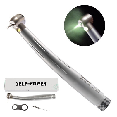 1-20 Dental LED Fiber Optic E-generator High Speed Handpiece 3-Way 2H Turbine B2