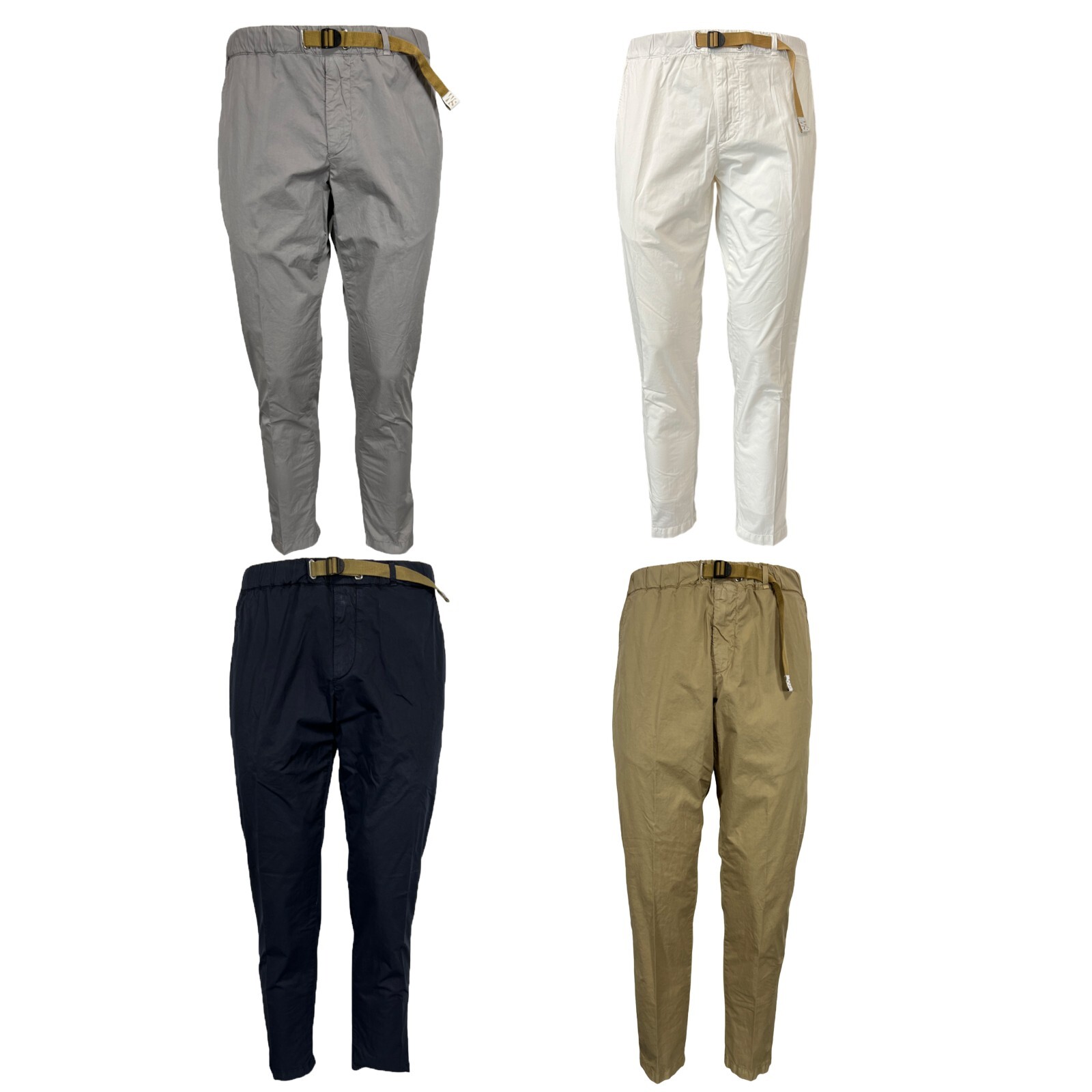 White Sand Pants Art Su66 17 Greg 97% Cotton 3% Elastane